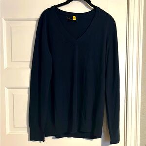 Banana Republic Merino vneck-Navy